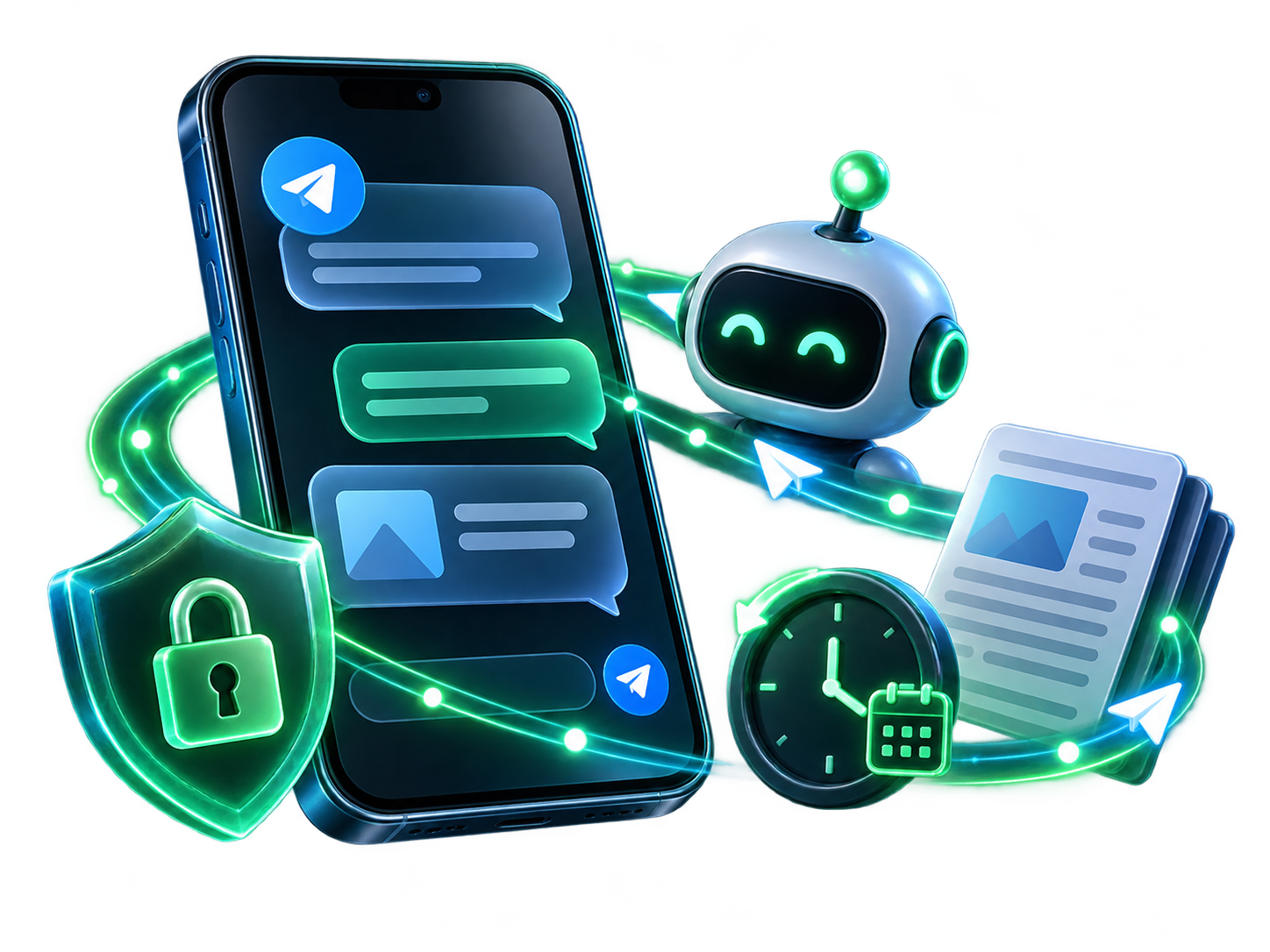A secure Telegram bot delivering a scheduled private security-news digest